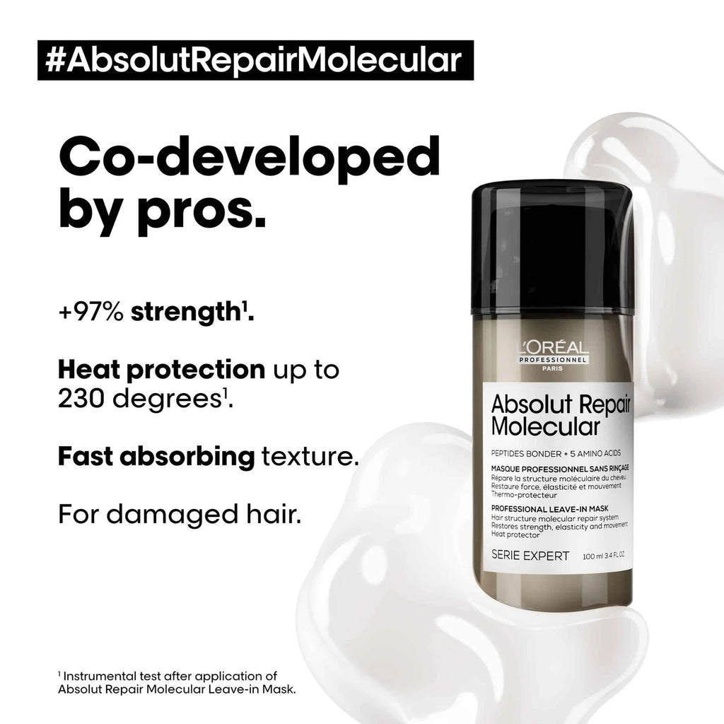 L'Oréal Absolut Repair Molecular Leave-In Mask 100ml