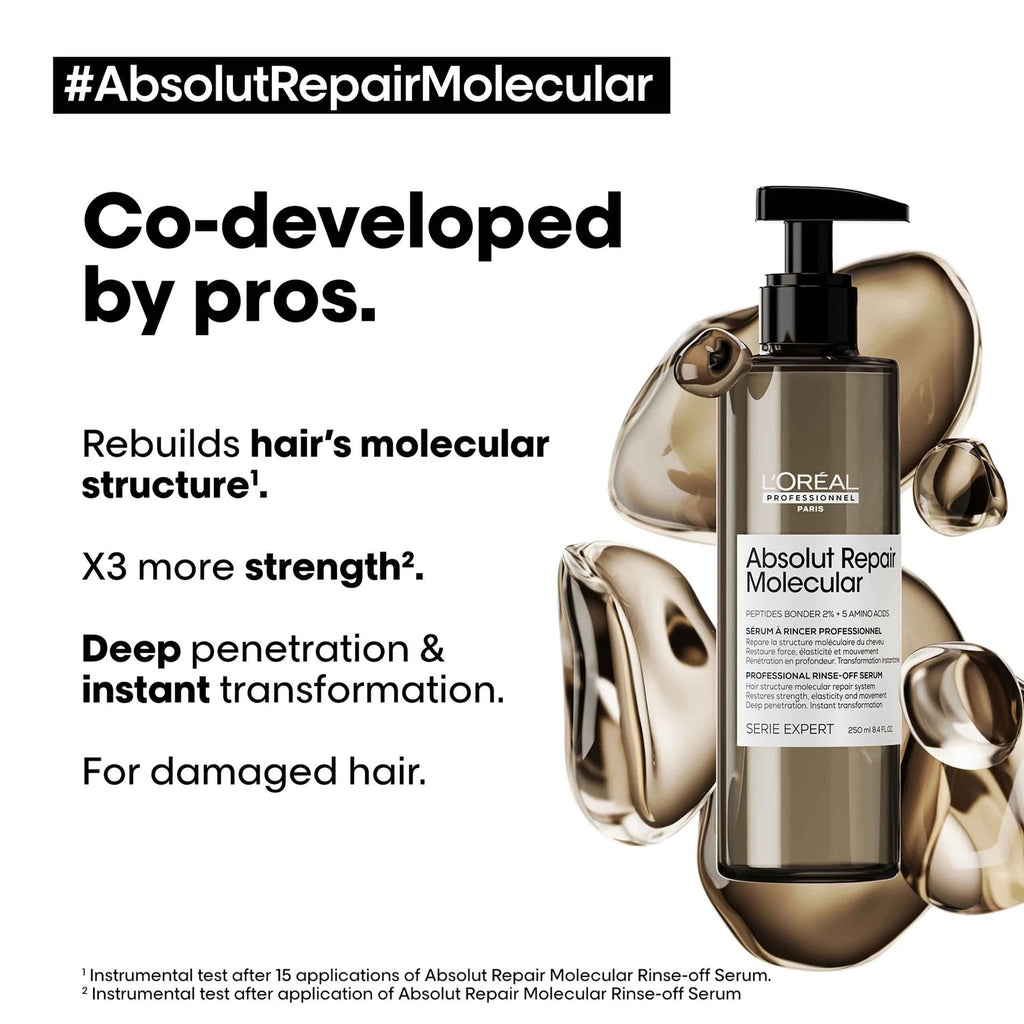 L'Oréal Absolut Repair Molecular Rinse-Off Serum 250ml