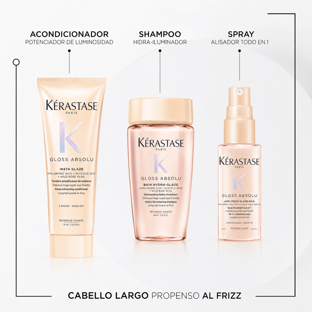 Set de regalo edición limitada: cuidado capilar Gloss Absolu